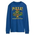 thumbnail image 1 of Teenage Mutant Ninja Turtles Mutant Mayhem - Pizza You Mean Ninja Fuel - Men's Long Sleeve T-Shirt, 1 of 4