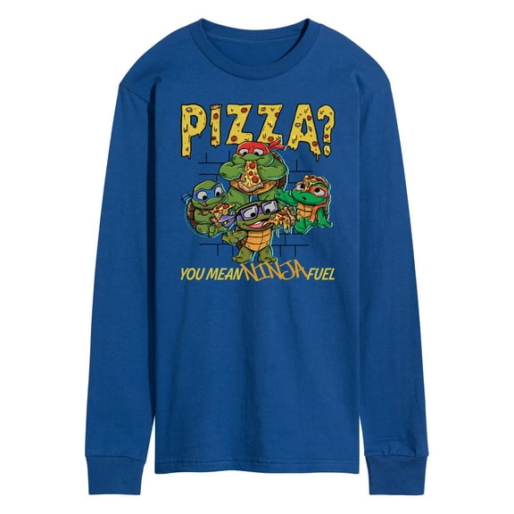 Teenage Mutant Ninja Turtles Mutant Mayhem - Pizza You Mean Ninja Fuel - Men's Long Sleeve T-Shirt