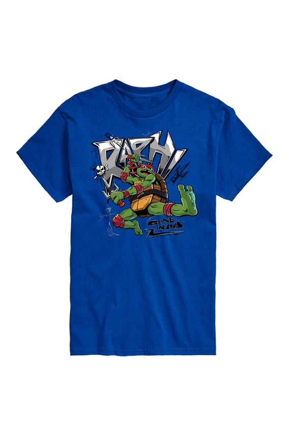 : Mutant Mayhem - Raphael Going In Loud - Big & Tall - Men's Short Sleeve Graphic T-Shirt