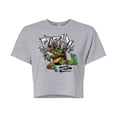 thumbnail image 1 of Teenage Mutant Ninja Turtles: Mutant Mayhem - Raphael Going In Loud - Juniors Cropped Cotton Blend T-Shirt, 1 of 5