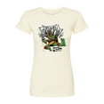 thumbnail image 1 of Teenage Mutant Ninja Turtles: Mutant Mayhem - Raphael Going In Loud - Juniors Fitted Graphic T-Shirt, 1 of 5