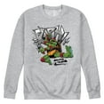 thumbnail image 1 of Teenage Mutant Ninja Turtles: Mutant Mayhem - Raphael Going In Loud - Men's Crew Neck Fleece Pullover, 1 of 5