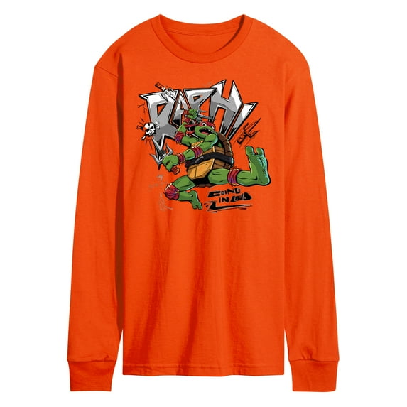 Teenage Mutant Ninja Turtles: Mutant Mayhem - Raphael Going In Loud - Men's Long Sleeve T-Shirt
