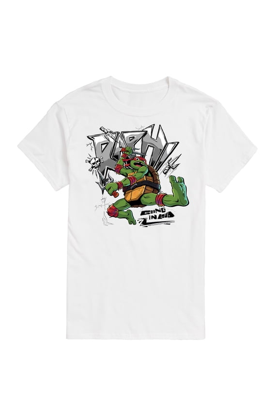 : Mutant Mayhem - Raphael Going In Loud - Men's Short Sleeve Graphic T-Shirt