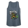 thumbnail image 1 of Teenage Mutant Ninja Turtles: Mutant Mayhem - Raphael Going In Loud - Plus Size - Women's Racerback Tank Top, 1 of 5