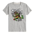thumbnail image 1 of Teenage Mutant Ninja Turtles: Mutant Mayhem - Raphael Going In Loud - Toddler And Youth Short Sleeve Graphic T-Shirt, 1 of 5