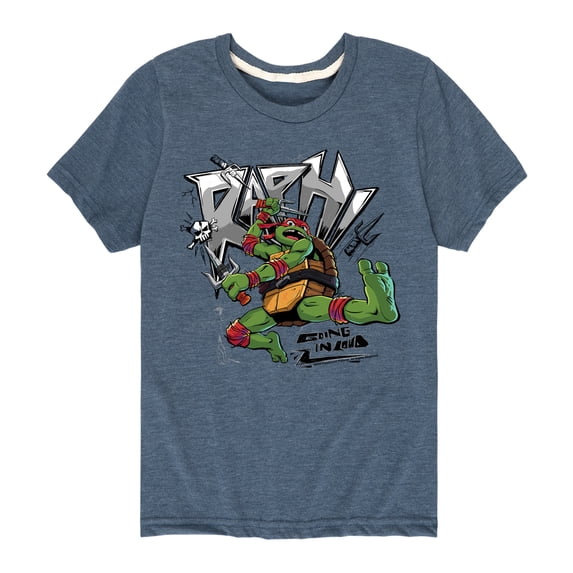 Teenage Mutant Ninja Turtles: Mutant Mayhem - Raphael Going In Loud - Toddler And Youth Short Sleeve Graphic T-Shirt
