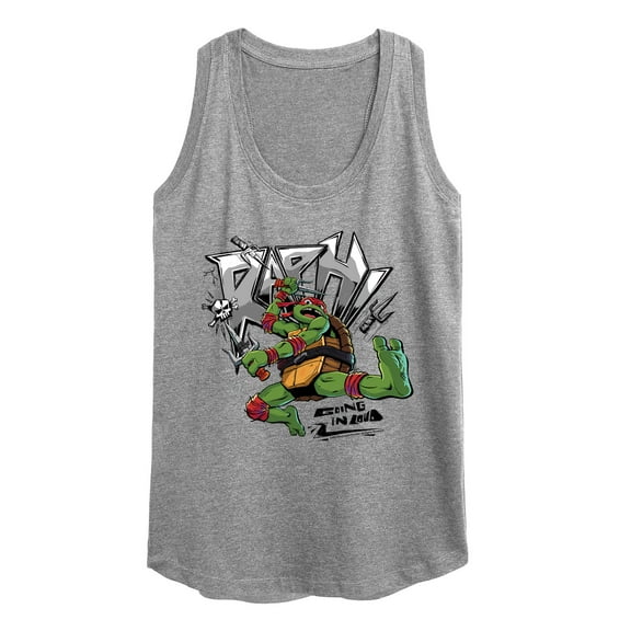 Teenage Mutant Ninja Turtles: Mutant Mayhem - Raphael Going In Loud - Women's Racerback Tank Top