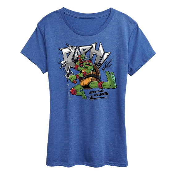 Teenage Mutant Ninja Turtles: Mutant Mayhem - Raphael Going In Loud - Women's Short Sleeve Graphic T-Shirt