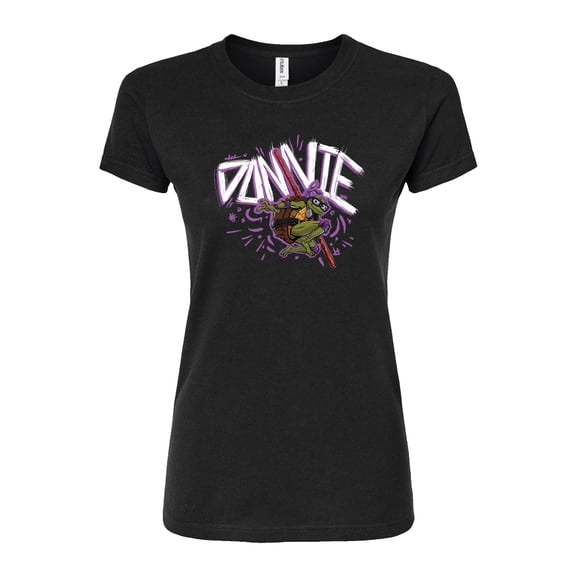 Teenage Mutant Ninja Turtles Mutant Mayhem  - Sketch Donnie  - Juniors Fitted Graphic T-Shirt