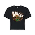 thumbnail image 1 of Teenage Mutant Ninja Turtles Mutant Mayhem  - Sketch Mikey  - Juniors Cropped  T-Shirt, 1 of 4