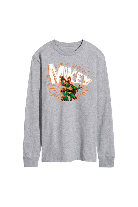 - Sketch Mikey - Men's Long Sleeve T-Shirt