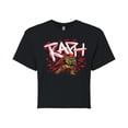 thumbnail image 1 of Teenage Mutant Ninja Turtles Mutant Mayhem  - Sketch Raph  - Juniors Cropped  T-Shirt, 1 of 4