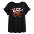 thumbnail image 1 of Teenage Mutant Ninja Turtles Mutant Mayhem  - Sketch Raph  - Juniors Ideal Flowy Muscle T-Shirt, 1 of 4