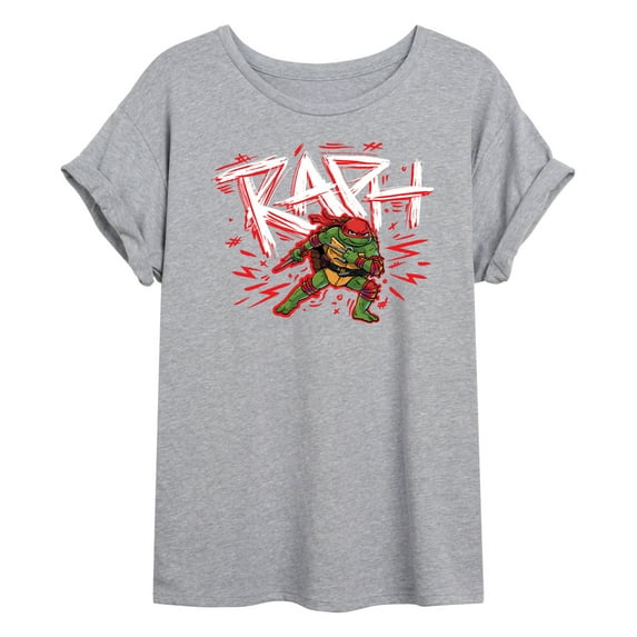 Teenage Mutant Ninja Turtles Mutant Mayhem - Sketch Raph - Women's Oversized T-Shirt