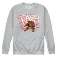 thumbnail image 1 of Teenage Mutant Ninja Turtles Mutant Mayhem - Sketch Raph - Men's Crew Neck Fleece Pullover, 1 of 4