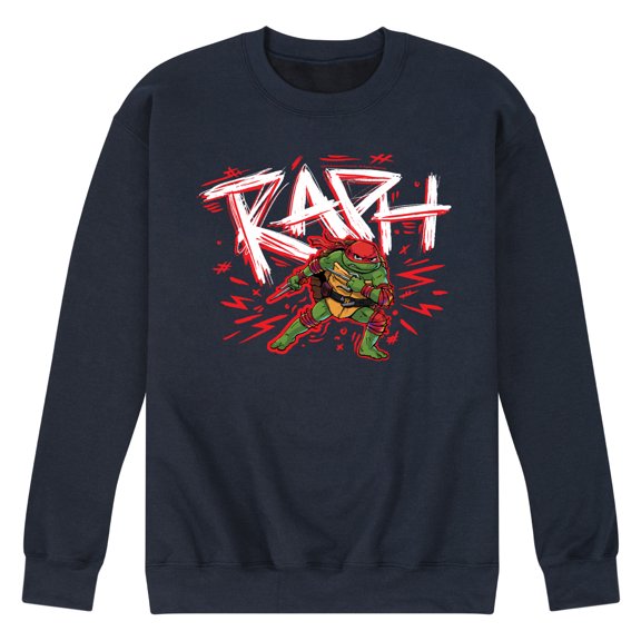 Teenage Mutant Ninja Turtles Mutant Mayhem - Sketch Raph - Men's Crew Neck Fleece Pullover
