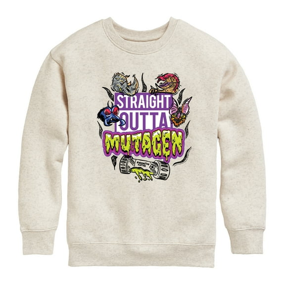 Teenage Mutant Ninja Turtles Mutant Mayhem - Straight Outta Mutagen - Toddler & Youth Crewneck Fleece Sweatshirt