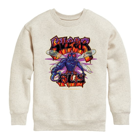 Teenage Mutant Ninja Turtles Mutant Mayhem - Superfly - Toddler & Youth Crewneck Fleece Sweatshirt