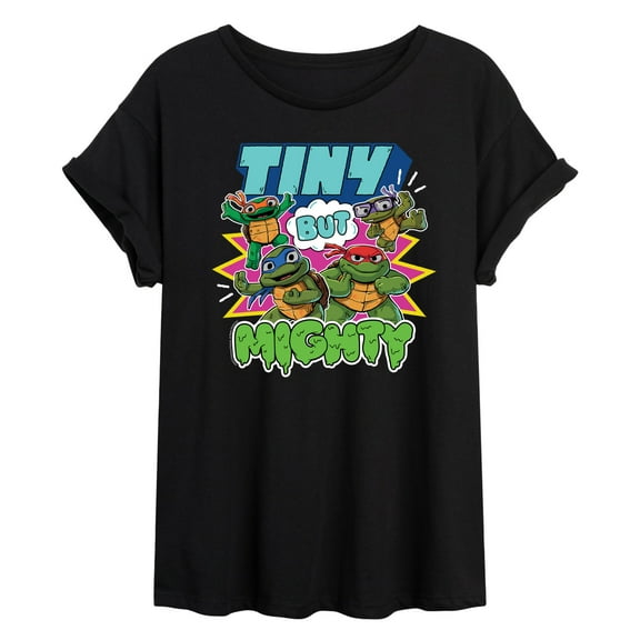 Teenage Mutant Ninja Turtles Mutant Mayhem  - Tiny But Mighty - Women's Oversized T-Shirt