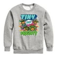 thumbnail image 1 of Teenage Mutant Ninja Turtles Mutant Mayhem - Tiny But Mighty - Toddler & Youth Crewneck Fleece Sweatshirt, 1 of 4