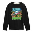 thumbnail image 1 of Teenage Mutant Ninja Turtles Mutant Mayhem - Tiny But Mighty - Toddler & Youth Long Sleeve Graphic T-Shirt, 1 of 4