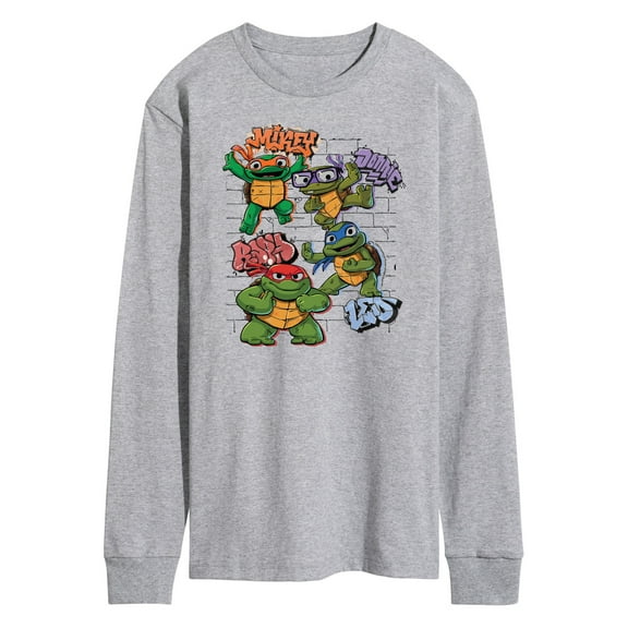 Teenage Mutant Ninja Turtles Mutant Mayhem - Tmnt Kids Group - Men's Long Sleeve T-Shirt