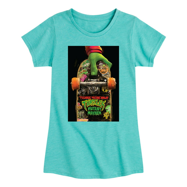 Teenage Mutant Ninja Turtles - Mutant Mayhem - Toddler & Youth Girls Short Sleeve Graphic T-Shirt, Toddler Girl's, Size: Small, Pink