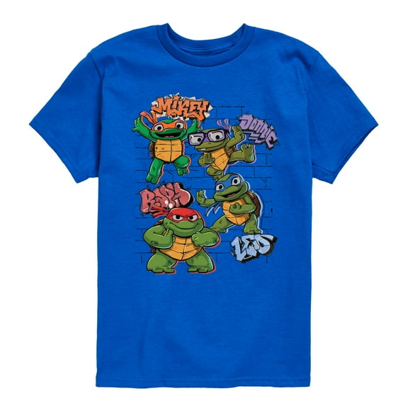 Teenage Mutant Ninja Turtles Mutant Mayhem - Toddler & Youth Group - Toddler & Youth Short Sleeve Graphic T-Shirt