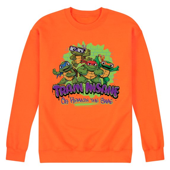 Teenage Mutant Ninja Turtles Mutant Mayhem - Train Insane - Men's Crew Neck Fleece Pullover