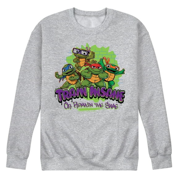 Teenage Mutant Ninja Turtles Mutant Mayhem - Train Insane - Men's Crew Neck Fleece Pullover