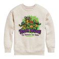 thumbnail image 1 of Teenage Mutant Ninja Turtles Mutant Mayhem - Train Insane - Toddler & Youth Crewneck Fleece Sweatshirt, 1 of 4