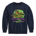 thumbnail image 1 of Teenage Mutant Ninja Turtles Mutant Mayhem - Train Insane - Toddler & Youth Crewneck Fleece Sweatshirt, 1 of 4