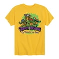 thumbnail image 1 of Teenage Mutant Ninja Turtles Mutant Mayhem - Train Insane - Toddler & Youth Short Sleeve Graphic T-Shirt, 1 of 4