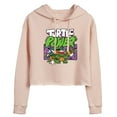 thumbnail image 1 of Teenage Mutant Ninja Turtles Mutant Mayhem  - Turtle Power  - Juniors Cropped Pullover Hoodie, 1 of 4