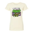 thumbnail image 1 of Teenage Mutant Ninja Turtles Mutant Mayhem  - Turtle Power  - Juniors Fitted Graphic T-Shirt, 1 of 4