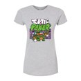 thumbnail image 1 of Teenage Mutant Ninja Turtles Mutant Mayhem  - Turtle Power  - Juniors Fitted Graphic T-Shirt, 1 of 4