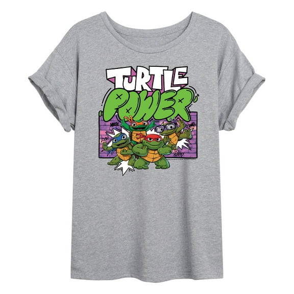 Teenage Mutant Ninja Turtles Mutant Mayhem  - Turtle Power  - Women's Oversized T-Shirt