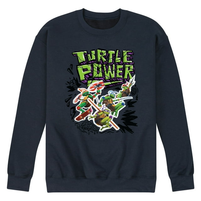 Teenage Mutant Ninja Turtles Mutant Mayhem - Turtle Power - Men's Crew ...