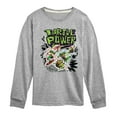 thumbnail image 1 of Teenage Mutant Ninja Turtles Mutant Mayhem - Turtle Power - Toddler & Youth Long Sleeve Graphic T-Shirt, 1 of 4