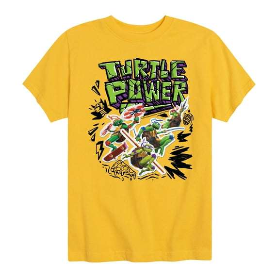 Teenage Mutant Ninja Turtles Mutant Mayhem - Turtle Power - Toddler & Youth Short Sleeve Graphic T-Shirt