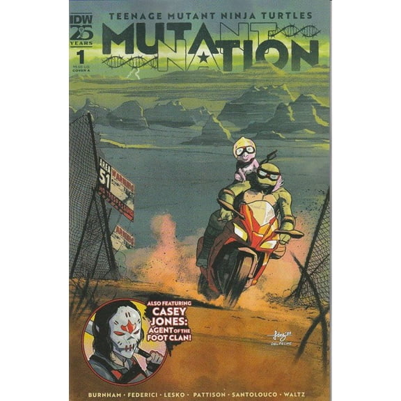 Teenage Mutant Ninja Turtles: Mutant Nation #1A VF ; IDW Comic Book