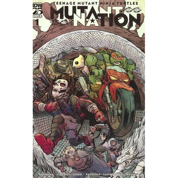 Teenage Mutant Ninja Turtles: Mutant Nation #1E VF ; IDW Comic Book