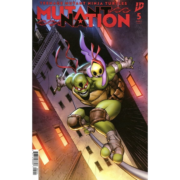 Teenage Mutant Ninja Turtles: Mutant Nation #5A VF ; IDW Comic Book