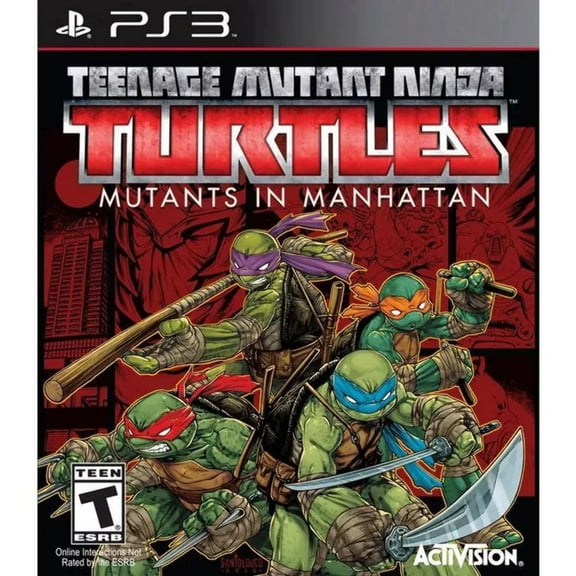 Restored Teenage Mutant Ninja Turtles: Mutants In Manhattan PlayStation 3 (Refurbished)