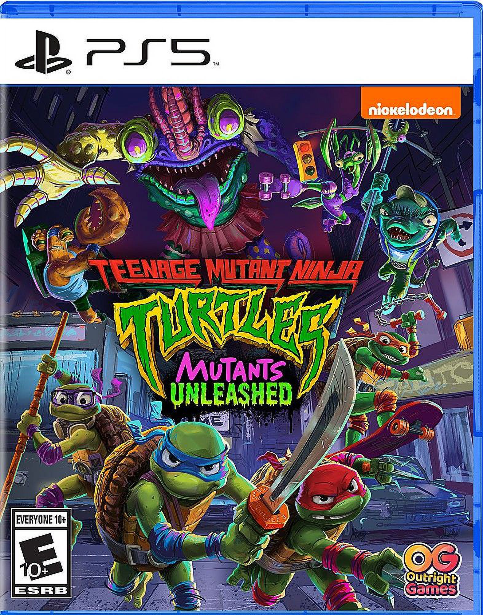Teenage Mutant Ninja Turtles Mutants Unleashed PlayStation 5