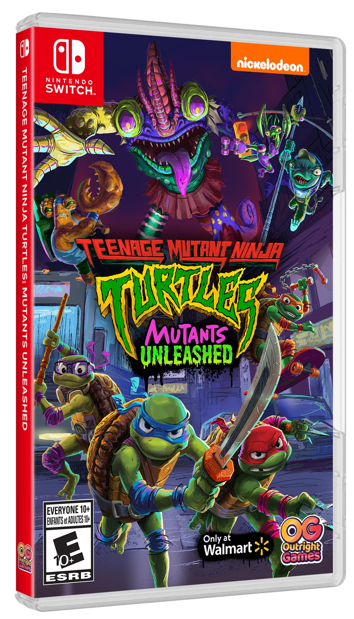 Teenage Mutant Ninja Turtles: Mutants Unleashed - Walmart Edition, Nintendo Switch