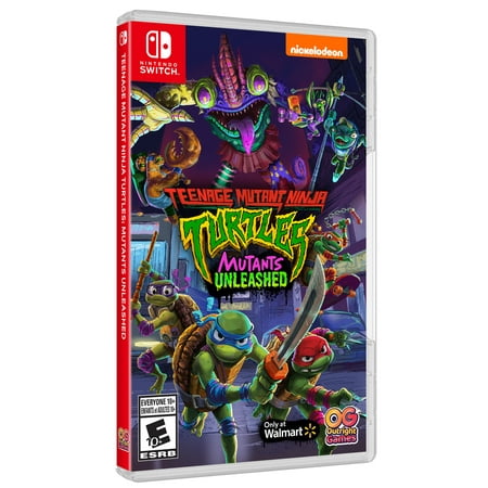 Teenage Mutant Ninja Turtles: Mutants Unleashed - Walmart Edition, Nintendo Switch
