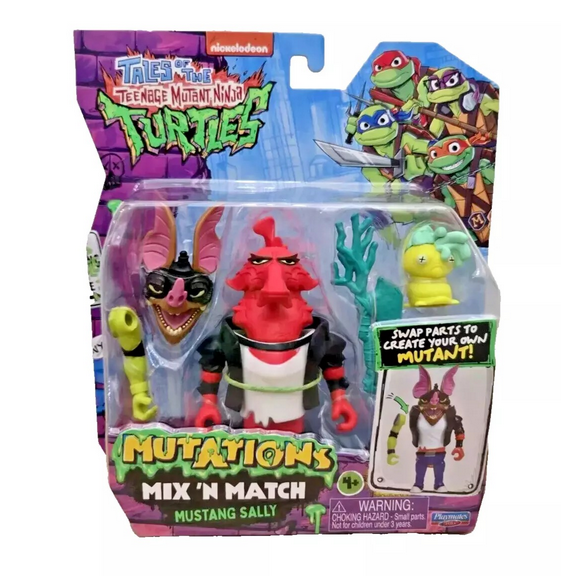 Teenage Mutant Ninja Turtles Mutations Mix N Match Mustang Sally Figure