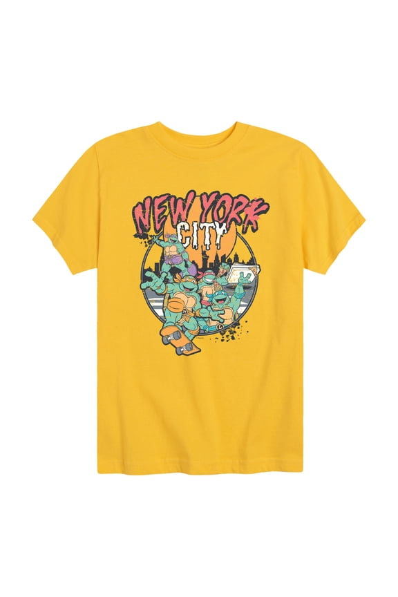 - New York City - Youth Boys Short Sleeve Graphic T-Shirt